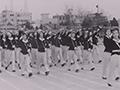1976년 전남여자고등학교 교련 분열 썸네일 이미지